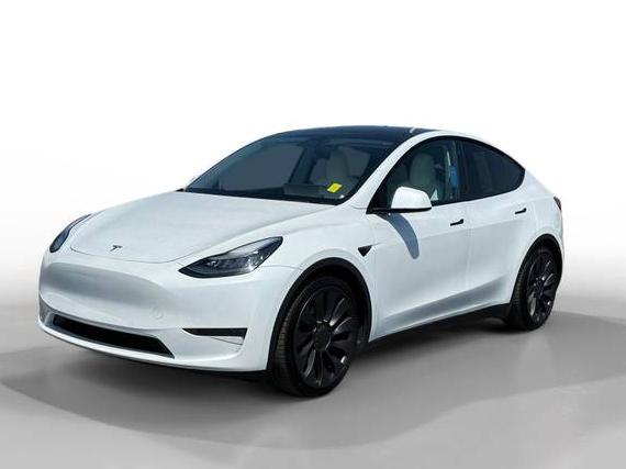 TESLA MODEL Y 2020 5YJYGDEF8LF015208 image